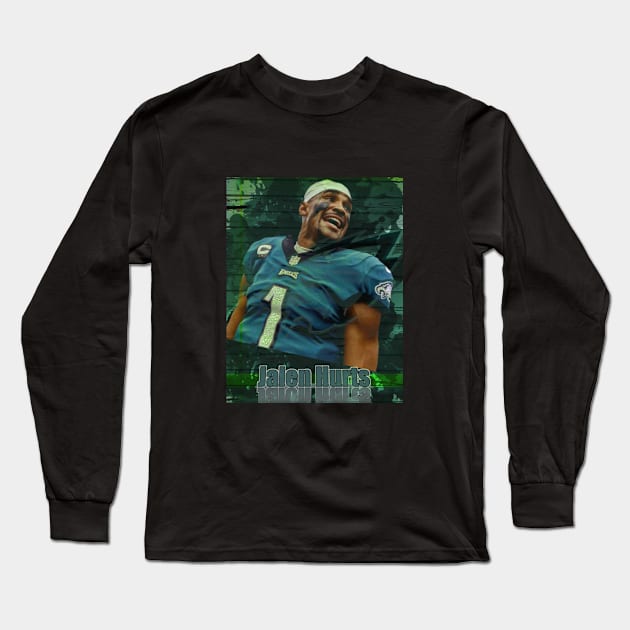 Jalen Hurts Long Sleeve T-Shirt by ZIID ETERNITY